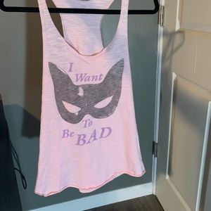 “I Want to be Bad” Sleeveless Shirt